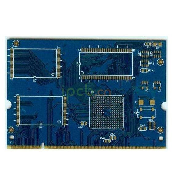 藍油多層盲孔電路板