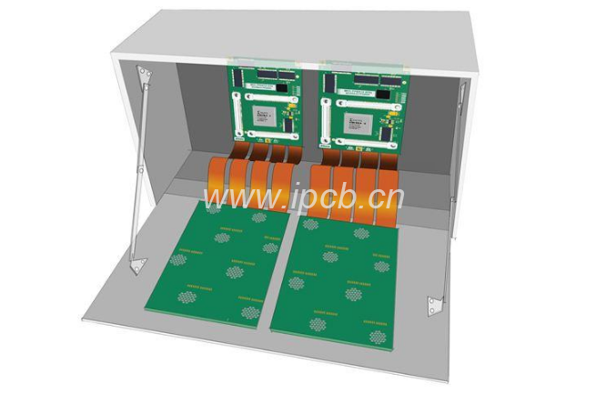 軟硬接合預(yù)設(shè)的折疊和裝配