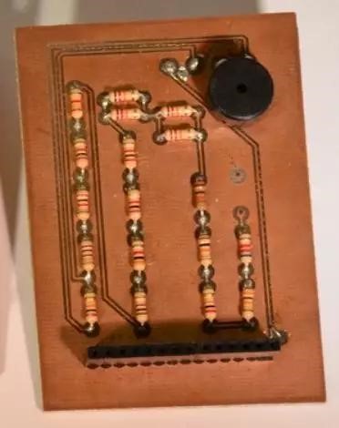 露銅的PCB，沒有阻礙焊&絲印