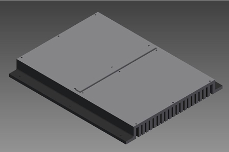 散熱底座外形結構圖