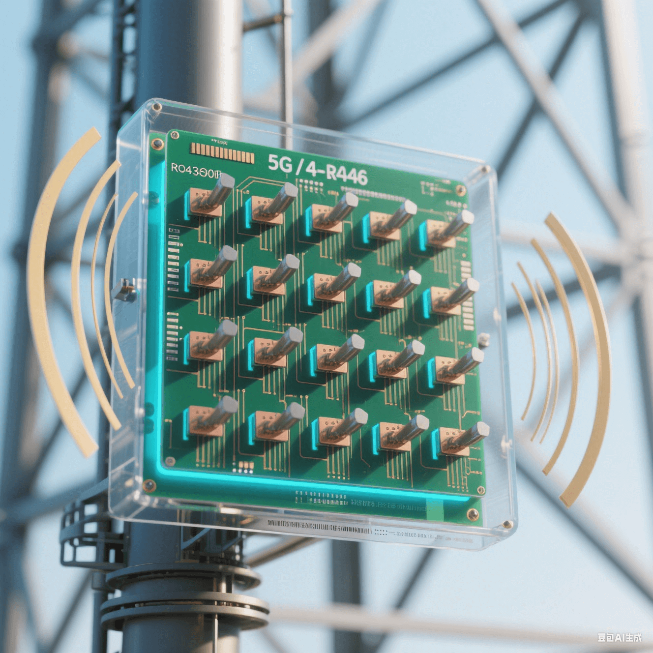 5G基站混壓方案：L4/L6層嵌入RO4350B模塊實現(xiàn)64天線單元與15%插損優(yōu)化