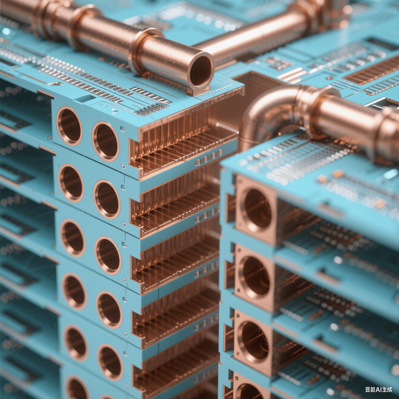 FPC層間互聯(lián)：鍍銅通孔（PTH）技術剖面圖