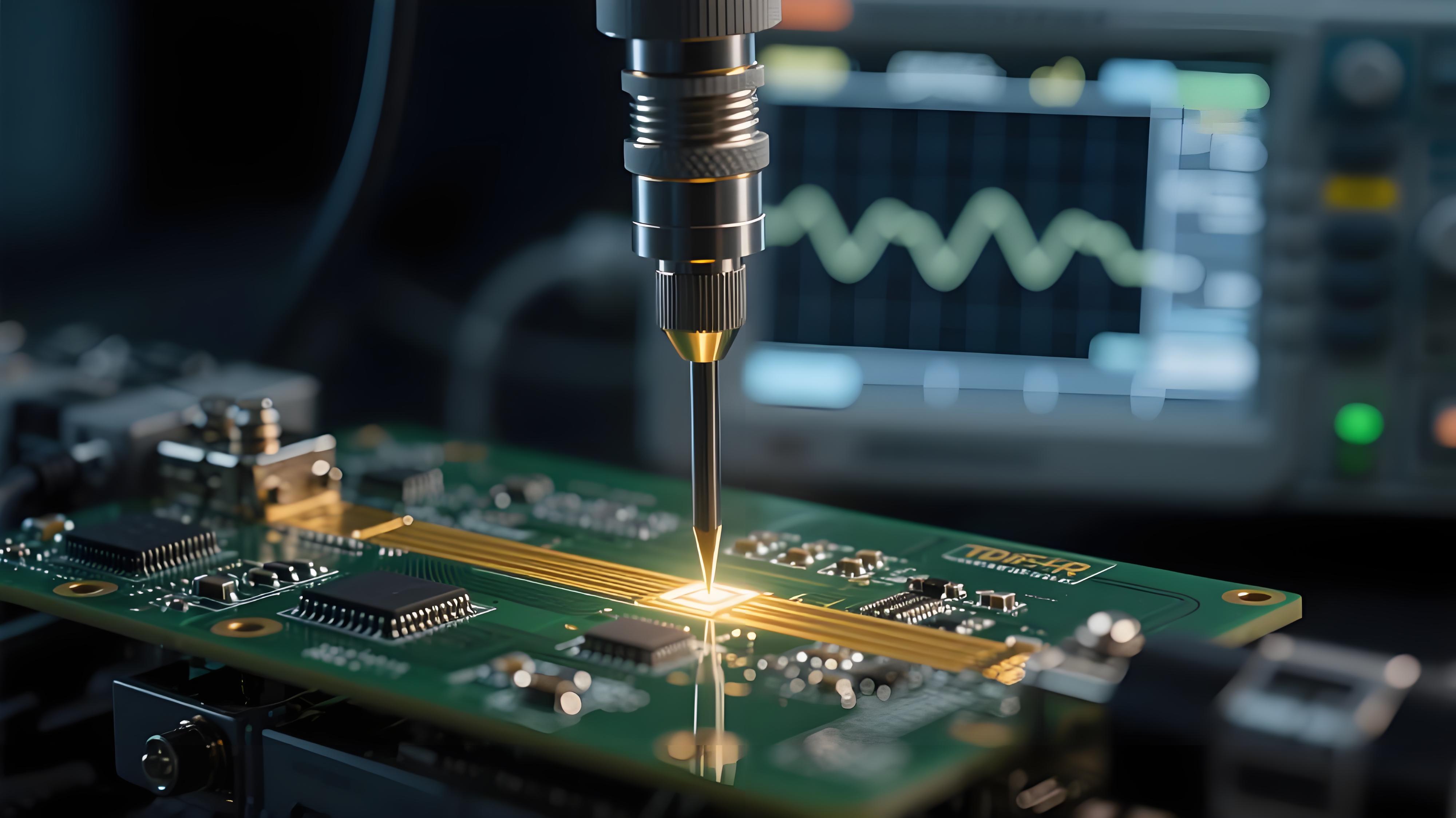 使用TDR時(shí)域反射計(jì)對(duì)完成制作的阻抗控制板進(jìn)行阻抗測(cè)試與驗(yàn)證