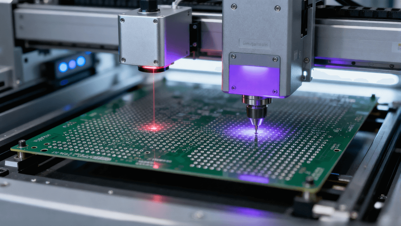 PCB沉頭孔智能深度補償系統(tǒng)應用場景，激光檢測+自動補償提升深度精度