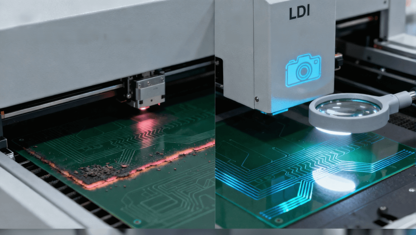 石墨烯基板激光雕刻場(chǎng)景，AI自適應(yīng)能量調(diào)節(jié)減少85%殘?jiān)殡姴▌?dòng)±0.1