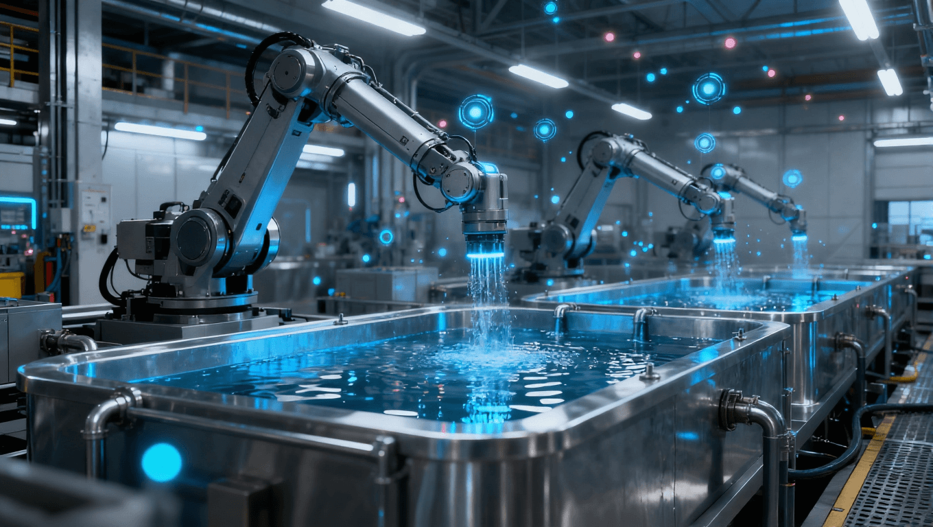 PCB脈沖電鍍未來智能化與自動化生產(chǎn)場景