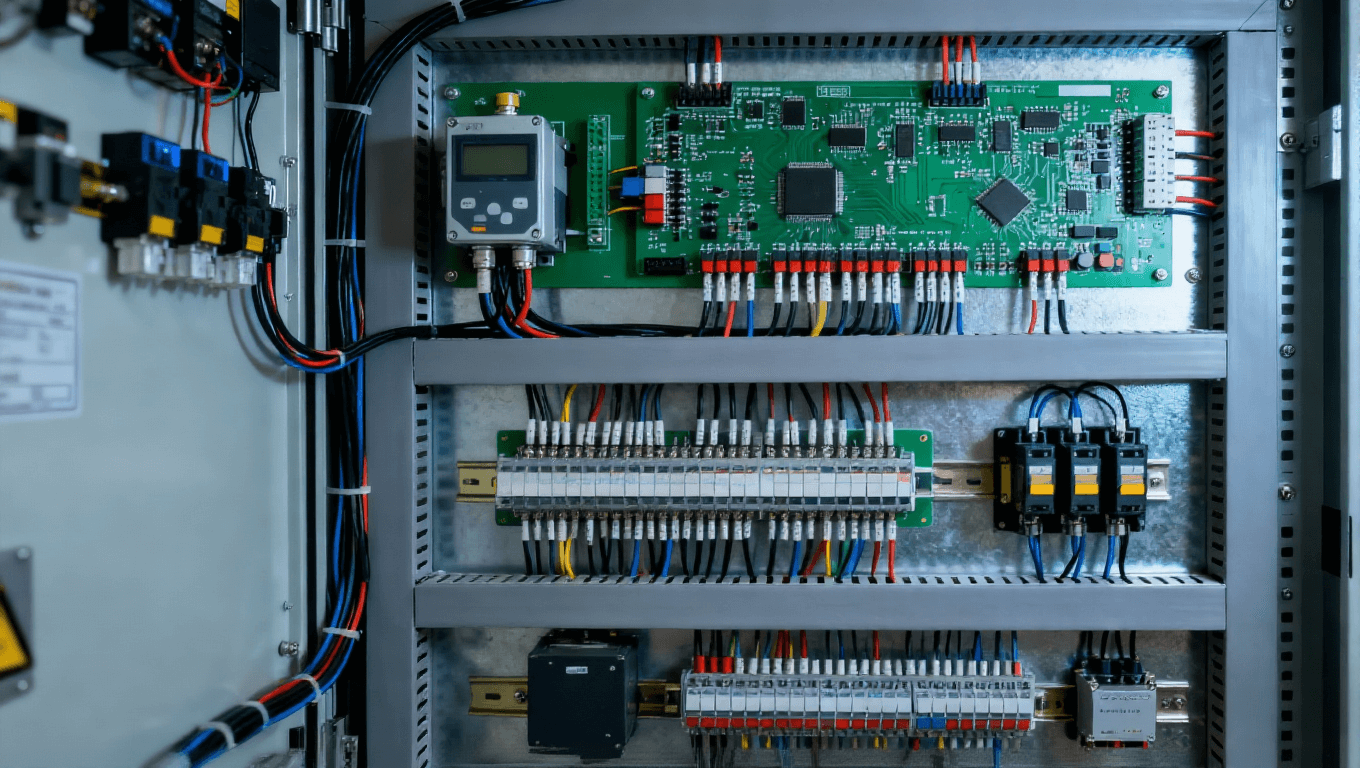 工業(yè)控制電路板綜合動(dòng)態(tài)測(cè)試案例，展示在振動(dòng)與溫度循環(huán)中的可靠性驗(yàn)證